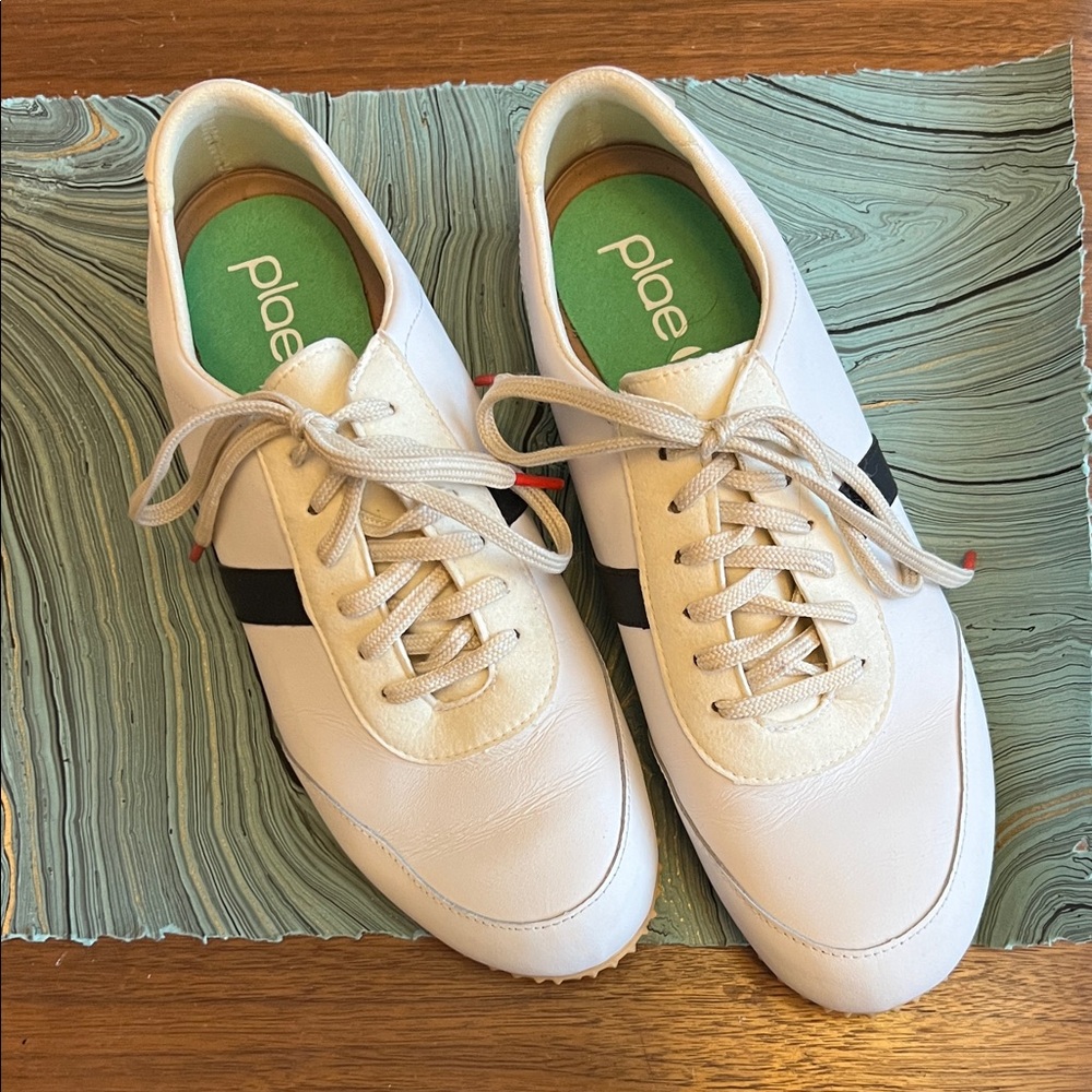 Plae Ecols Waterproof White and Black  Unisex Sneakers